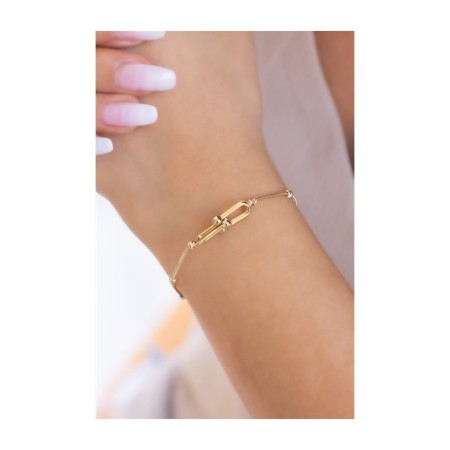 Dorika Toplu 14 Ayar Altın Bileklik 